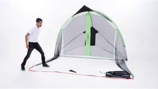 How to set up your practice net by Inesis Decathlons golf brand [upl. by Dagny]