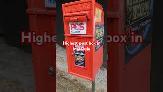 The highest post box located on Mt Kinabalu at an elevation of 3289m asl shorts postbox [upl. by Harrad]