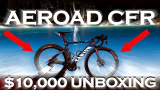 Unboxing the 2023 Canyon Aeroad CFR Di2 [upl. by Deeraf]