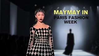 Wow Maymay Entrata Walks in Paris Fashion Week Runway show for Vietnamese Designer Phan Huy [upl. by Benioff]