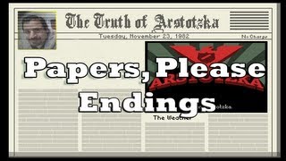 Papers Please Simon Wens Child Murderer spoiler alert [upl. by Lipson]