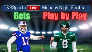 Monday Night Football Bills vs Jets Live Bets amp Play by Play [upl. by Feledy]