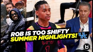 Rob Dillingham is TOO SHIFTY Future Kentucky PG Summer AAU Highlights Showed Out at Nike EYBL [upl. by Miharba]