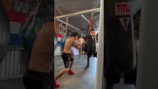 trainhardfighthard warriorfitboxingcardiokickboxing boxingtraining boxing training [upl. by Aisetra]