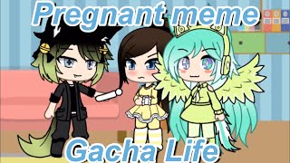 Pregnant meme Gacha Life [upl. by Sirahc]