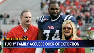 Tuohy family accuse Michael Oher of extortion [upl. by Chilton]