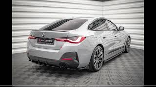 Maxton Design Bmw 4 Serie Gran Coupe G26 M Pakket Spoiler Voorspoiler Splitter Diffuser M Performanc [upl. by Benilda]