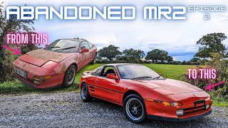 Abandoned MR2 Episode 2  Week One Of Restoring This JDM Legend Back To Its Former Glory [upl. by Hylton358]