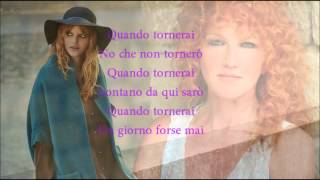 Chiara Galiazzo ft Fiorella Mannoia  Mille passi testo [upl. by Tarrant176]