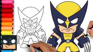 How To Draw Wolverine [upl. by Nnaarual842]