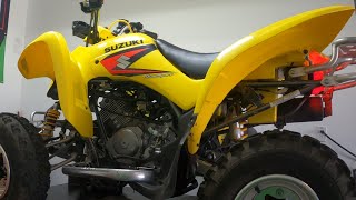 The Suzuki LTZ 250 needs some carburetor work [upl. by Crawford604]