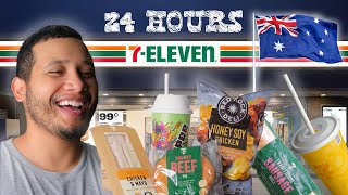 24 Hours Eating Only 7Eleven In Australia 🇦🇺 [upl. by Kreit970]