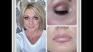 TUESDAY TUTORIAL For Hooded Eyes  PEACHY BRONZE [upl. by Jinny571]