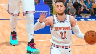 NBA 2k19 My Career  First Game With Knicks Ep6 [upl. by Adiol325]