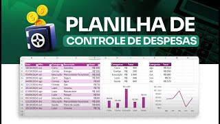 Planilha de Controle de Despesas no Excel Como Fazer Simples e do Zero [upl. by Llerred205]