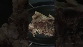 Frozen thawed Sirloin on Sizzling Plate [upl. by Frech]