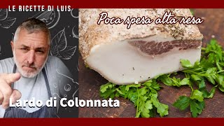 Lardo di Colonnata in salamoia ricetta originale [upl. by Klepac]