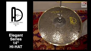 AGEAN CYMBALS ELEGANT 14quot HIHAT [upl. by Dagney]