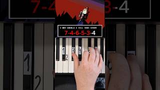 NGAHHH Piano Tutorial shorts [upl. by Novak]