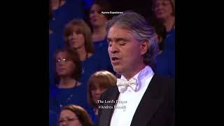 The Lords Prayer by Andrea Bocelli hymnsexperience thelordsprayer andreabocelli [upl. by Airt491]