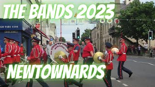 THE BANDS NEWTOWNARDS JULY 1ST 2023 flute bands [upl. by Ennaeerb505]