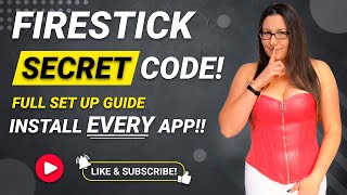 SECRET Firestick Install Code for a FULLY LOADED Firestick 👀 Download Every App [upl. by Hamaso]