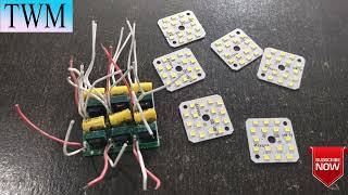 LED BULB DRIVER CIRCUIT 3 WATT to 20 WATT amp MCPCB LED KIT 14 WATT UNBOXING TECHWITHMANISH1989 [upl. by Bathelda]