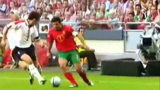 Football Legends  Luis Figo  Portuguese 7 [upl. by Oicirtap]