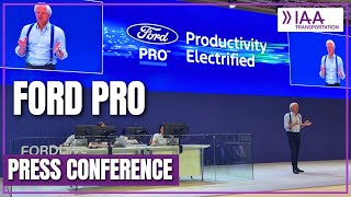 Ford Pro Unveils Electrified Lineup amp Connected Services for Business at IAA Transportation 2024 [upl. by Yevre122]