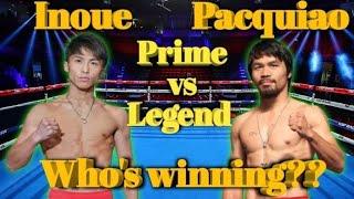 Manny Pacquiao vs Naoya Inoue The Real Fight Showdown mannypacquiao naoyainoue sports boxing [upl. by Ladnik961]