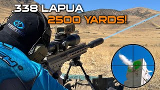 338 Lapua 2500 yard Accuracy with Sniper Rifle [upl. by Sachsse]