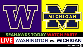 Washington vs Michigan Live Streaming Scoreboard Highlights 2024 National Title Game On ESPN [upl. by Eachelle]