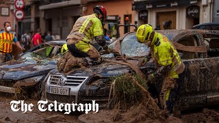 Spain flash flood survivor endured three days trapped in car next to dead relative [upl. by Berga247]