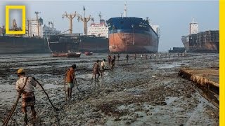 Where Ships Go to Die Workers Risk Everything  National Geographic [upl. by Mathe]