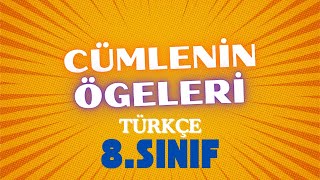 8SINIF CÜMLENİN ÖGELERİ SORU ÇÖZÜMÜ [upl. by Lartnom619]