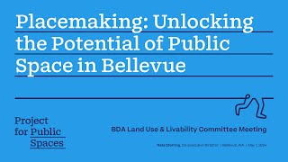 Placemaking Unlocking the Potential of Public Space in Bellevue  Project for Public Spaces PPS [upl. by Taryne527]