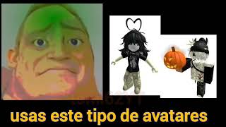 Mr increible asqueado  usas este tipo de avatares meme  Roblox [upl. by Rebna]