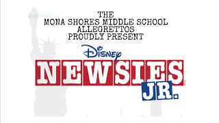 quotNewsies Jrquot presented by the Mona Shores Middle School Allegrettos [upl. by Edric680]