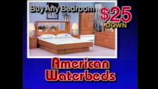 American Waterbeds Commercial [upl. by Hgiellek]