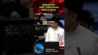 Belanjawan 2025  KKM terima RM453 bilion [upl. by Giulia]