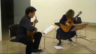 Danza CubanaCuban DanceClassical Guitar LiveEvangelos Boudounis Maro Razi [upl. by Anayd870]