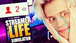 MI PRIMER STREAM ES UN FRACASO  Streamer Life Simulator [upl. by Tocs]