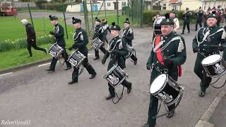 Newtownards Melody FB No2  ABOD Easter Monday Parade  Enniskillen 010424 4K [upl. by Menon]