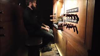 J  S Bach Praeludium and Fuga in C major BWV 531 Vincent Hensen Hinsz organ Appingedam [upl. by Battiste]