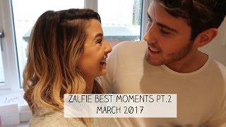 Zalfie Best Moments pt2  MARCH 2017 [upl. by Ailido538]