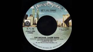 1978215  Michael Zager Band  Lets All Chant  45 [upl. by Drogin]