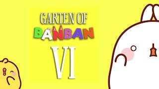 Molang and Piu Piu playing Garten of Banban 6 😖 [upl. by Elo]