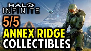 Annex Ridge All Collectibles Audio Logs amp Spartan Core Location  Halo Infinite [upl. by Ayotal152]