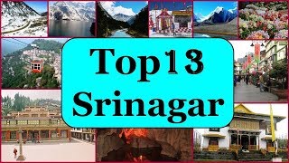 Srinagar Tourism  Famous 13 Places to Visit in Srinagar Tour [upl. by Elleryt]