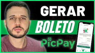 Como Gerar Boleto no PICPAY em 2022  ATUALIZADO [upl. by Karas]